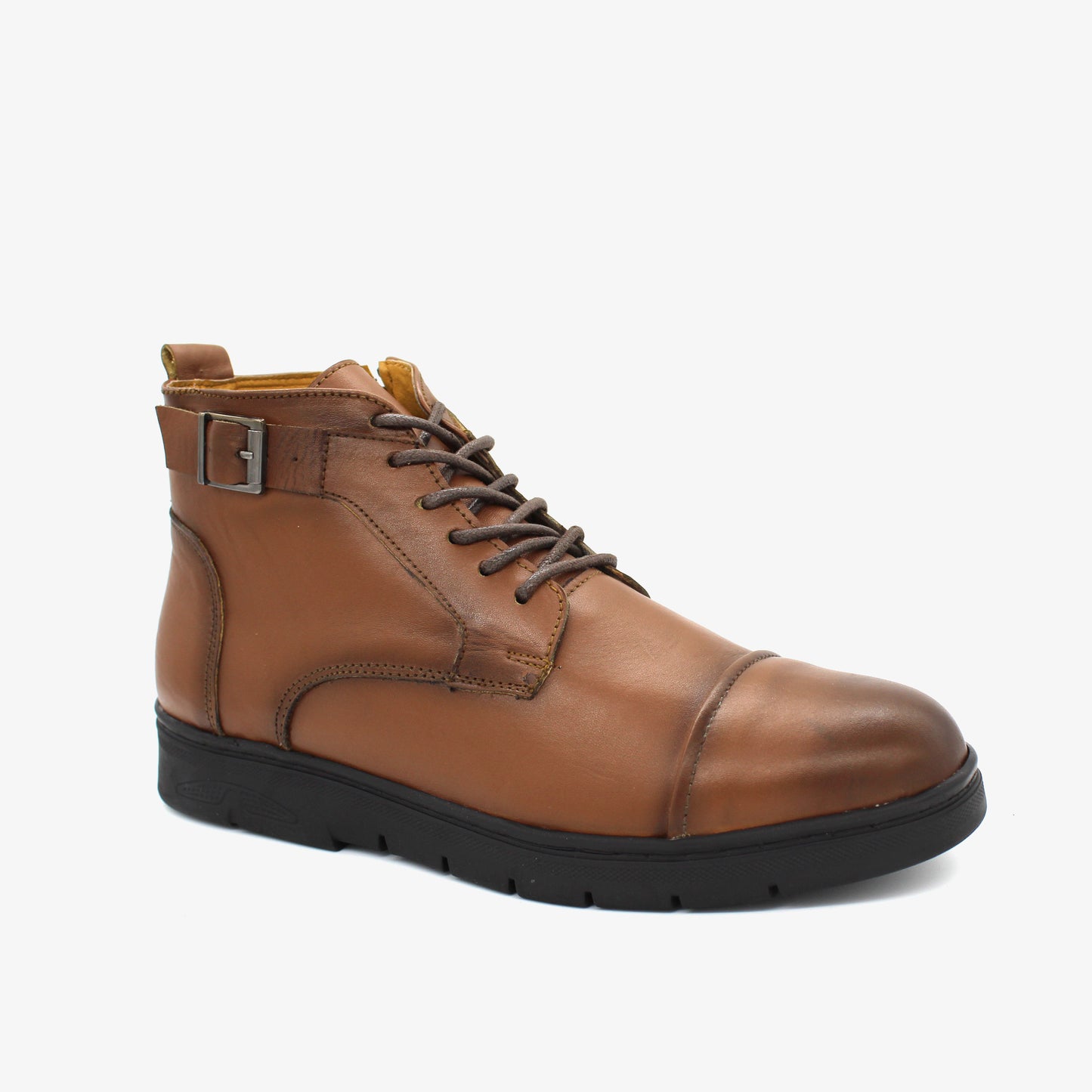 070 bottine Tabac