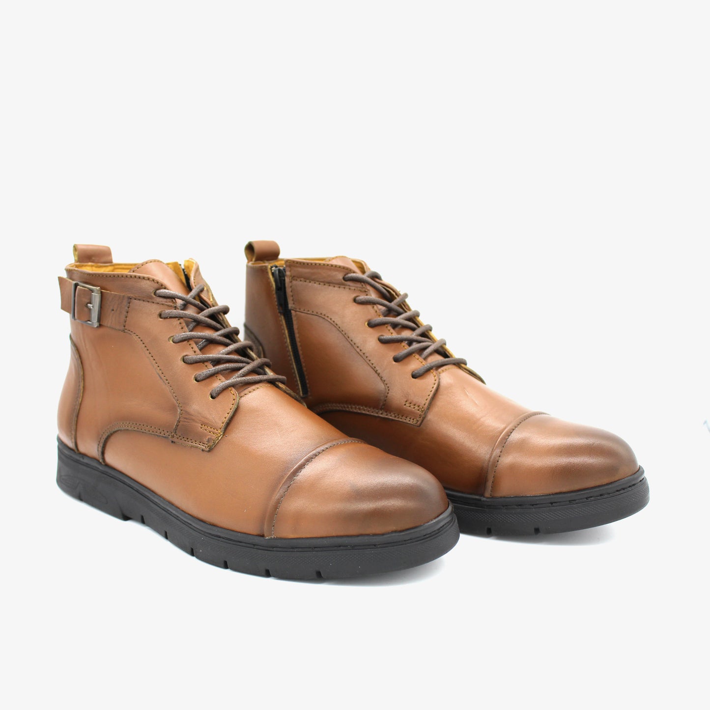 070 bottine Tabac
