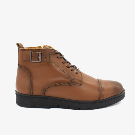 070 bottine Tabac