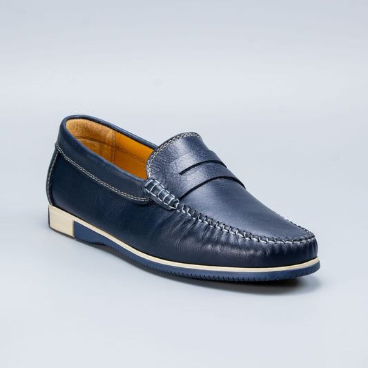 035  Mocassin Bleu