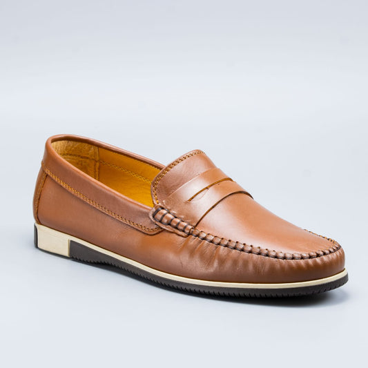 035  Mocassin tabac